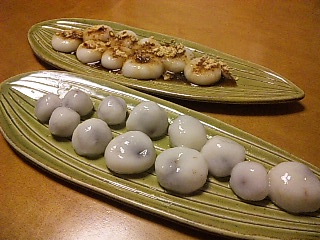 チョコ白玉
