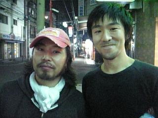 曽我部氏と僕 日吉の街にて
