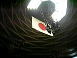 日本武道館 天井の日本国旗